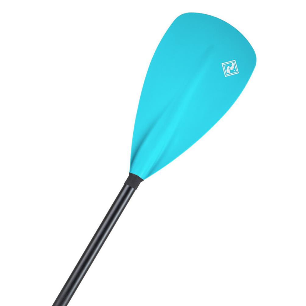 Two Bare Feet 2 Piece Fibreglass Hybrid SUP Paddle - Aqua Extra Image 1